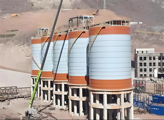 改则高架钢板仓